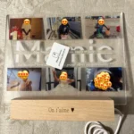 Personalized Custom Photo Text 3D Acrylic Lamp Customized Bedroom NightLight for MOM DAD LOVE Family Gift photo review